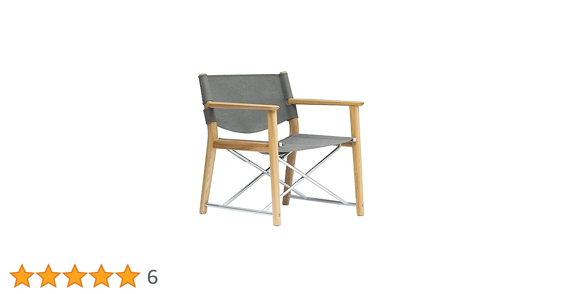 Amazon｜foxx chair (Gray) 「折りたたみができる本格的な